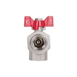 Кран кульовий кутовий Thermo Alliance Standart SD222W20 латунний з накидною гайкою 3/4
