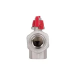 Кран кульовий кутовий Thermo Alliance Standart SD222W20 латунний з накидною гайкою 3/4
