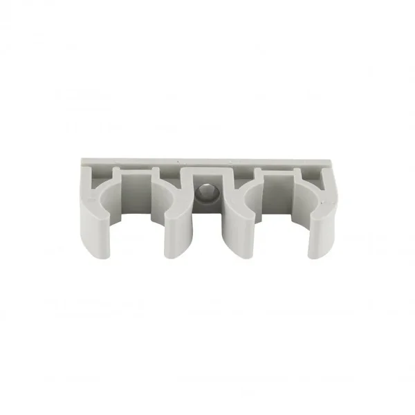 Кріплення для труб Blue Ocean 25 подвійне з PPR сіре (BODPCU25XXXXX)