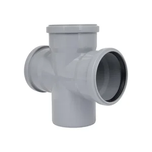 Хрестовина для внутрішньої каналізації TA Sewage 110 90° поліпропіленова малошумна (CZ110005)