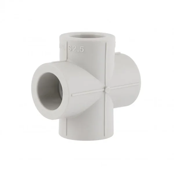 Крестовина PPR Blue Ocean 20 серая PN25 (BOCPXX2020XXX)