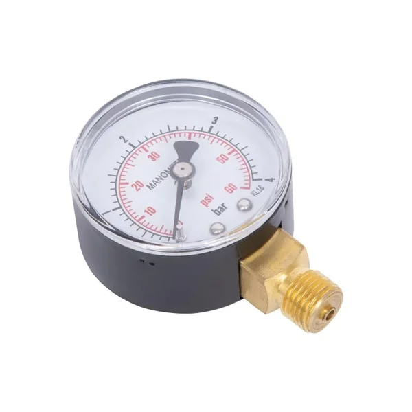 Манометр Thermo Alliance Standart SD1704B металлический, 50 мм, с нижним подключением 1/4