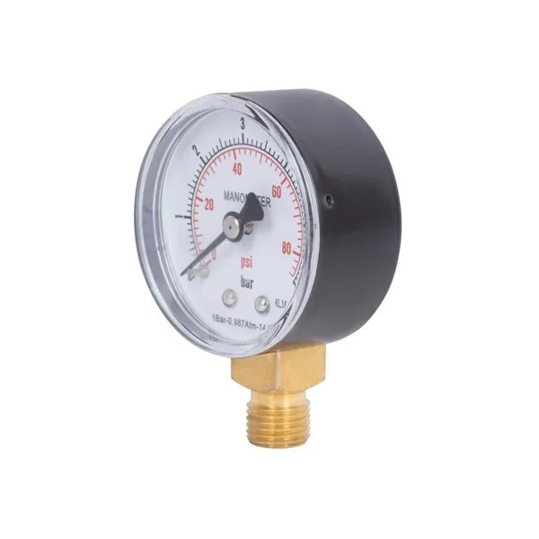 Манометр Thermo Alliance Standart SD1706B 50 мм с нижним подключением 1/4