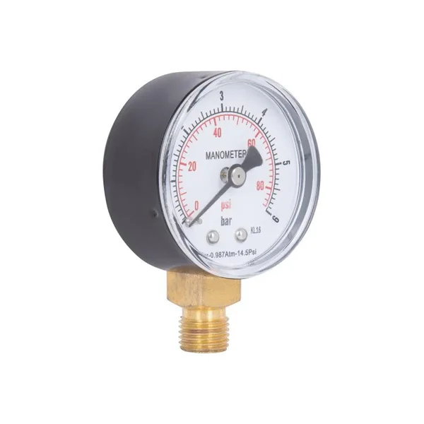 Манометр Thermo Alliance Standart SD1706B 50 мм с нижним подключением 1/4