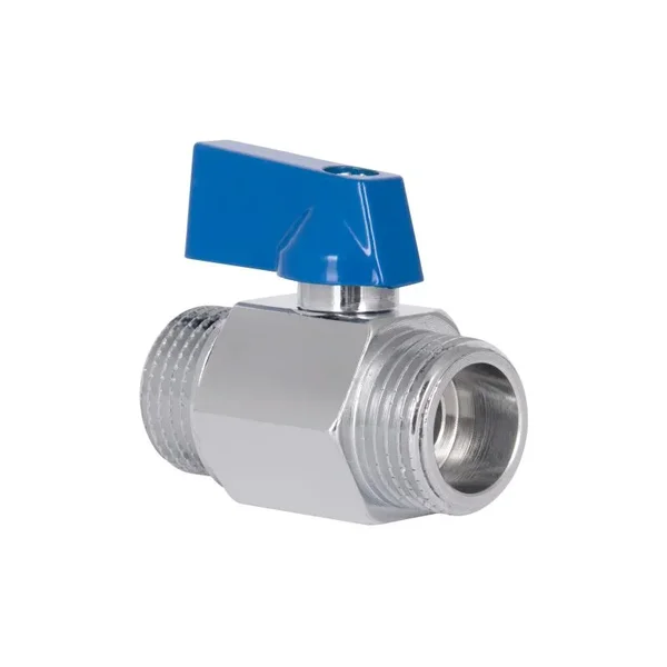 Кран шаровой приборный Thermo Alliance Standart Mini SD189W15 латунный прямой 1/2