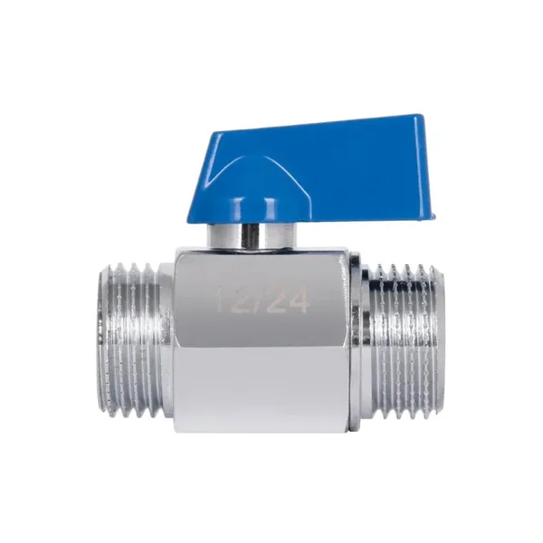 Кран шаровой приборный Thermo Alliance Standart Mini SD189W15 латунный прямой 1/2