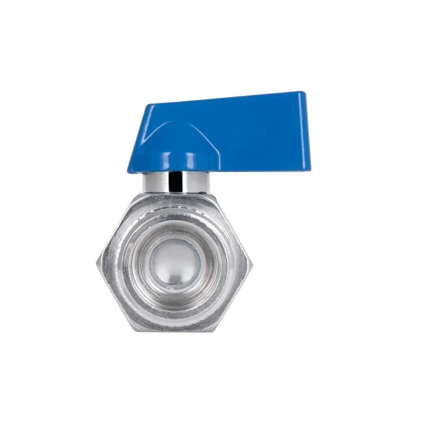 Кран шаровой приборный Thermo Alliance Standart Mini SD189W15 латунный прямой 1/2