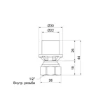 Прес-перехідник Icma №401 20х1/2