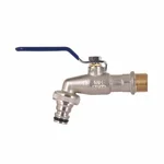 Кран поливочный шаровый Thermo Alliance Standart SD140W15 латунный никелированный 1/2 (SD140W15)