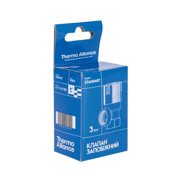 Запобіжний клапан Thermo Alliance Standart SD2443 латунний 1/2