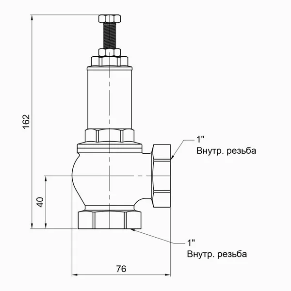 Запобіжний клапан Icma 1