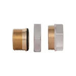 Сгон американка прямой Thermo Alliance Base SD190W32 латунный никелированный 1 1/4
