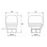 Сервопривод Icma 230V тип закритий №980 (NC)