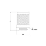 Сетка обратного клапана Thermo Alliance Standart SD245W15 1/2