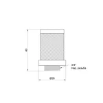 Сетка для обратного клапана Thermo Alliance Standart SD245W20 3/4 (SD245W20)
