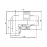 Кутик PPR Blue Ocean 20х1/2
