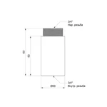 Подовжувач Thermo Alliance Standart 50х3/4