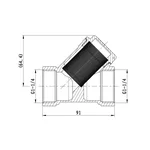 Косой фильтр Thermo Alliance Forte SF124W32 латунный с внутренней резьбой 1 1/4 (SF124W32)