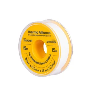 Стрічка-фум Thermo Alliance Standart SD262YW15 жовта довжиною 15 м (SD262YW15)