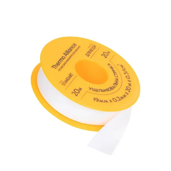 Фум-стрічка Thermo Alliance Standart SD263YW20 жовта довжиною 20 м (SD263YW20)