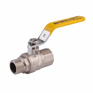 Кран кульовий Thermo Alliance Forte SF605G40 латунний для газу 1 1/2
