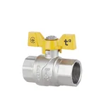 Кран кульовий Thermo Alliance Forte SF602G25 латунний газовий 1