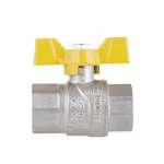 Кран кульовий Thermo Alliance Forte SF602G25 латунний газовий 1
