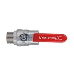 Кран шаровый Thermo Alliance Forte SF605W25 латунный никелированный 1