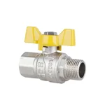 Кран кульовий Thermo Alliance Forte SF607G15 латунний газовий 1/2