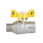 Кран кульовий Thermo Alliance Forte SF607G15 латунний газовий 1/2
