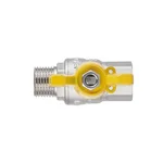 Кран кульовий Thermo Alliance Forte SF607G15 латунний газовий 1/2