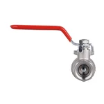 Кран шаровый Thermo Alliance Forte SF600W15 никелированный латунный ВР 1/2