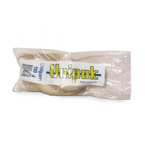Лляне волокно Unipak Unigarn 100 г у косичці (1500010)