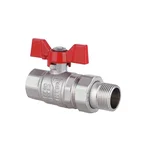 Кран кульовий Thermo Alliance Forte SF220W20 латунний прямий з американкою 3/4 (SF220W20)