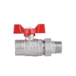 Кран кульовий Thermo Alliance Forte SF220W20 латунний прямий з американкою 3/4 (SF220W20)