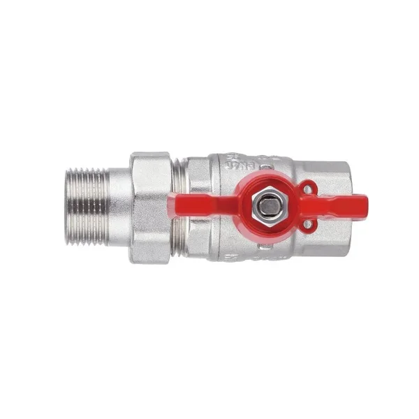 Кран кульовий Thermo Alliance Forte SF220W20 латунний прямий з американкою 3/4 (SF220W20)