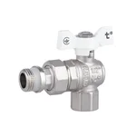 Кран кульовий Thermo Alliance Forte SF223W15 латунний кутовий 