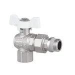 Кран кульовий Thermo Alliance Forte SF223W15 латунний кутовий 