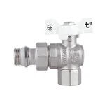 Кран кульовий Thermo Alliance Forte SF223W15 латунний кутовий 