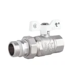 Кран кульовий-американка Thermo Alliance Forte SF222W25 латунний прямий 1