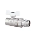 Кран кульовий Thermo Alliance Forte SF222W20 латунний прямий з американкою 3/4