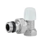 Вентиль радиаторный Icma 805+940 никелированный угловой 1/2