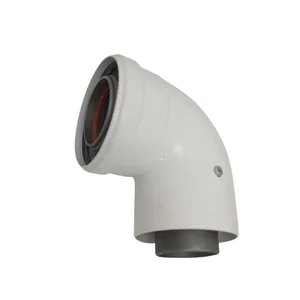 Коаксиальный угол Standart алюминиевый 90° 60/100 для газового котла (COAXCONVELBOW90)