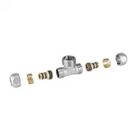 Трійник обтискний Icma 16х3/4х16 №537 16х3/4