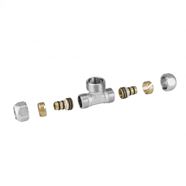 Трійник обтискний Icma 16х3/4х16 №537 16х3/4