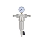 Самопромывной фильтр Thermo Alliance Standart SF127W15 латунный тонкой очистки 100 мкм с манометром, 1/2 (SF127W15)