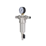 Самопромывной фильтр Thermo Alliance Standart SF127W15 латунный тонкой очистки 100 мкм с манометром, 1/2 (SF127W15)