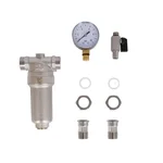 Самопромывной фильтр Thermo Alliance Standart SF127W15 латунный тонкой очистки 100 мкм с манометром, 1/2 (SF127W15)