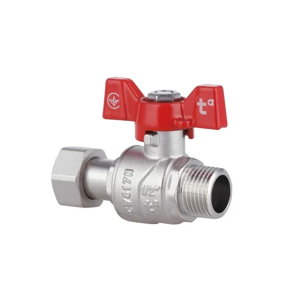 Кран шаровый Thermo Alliance Forte SF261W15 латунный прямой 1/2