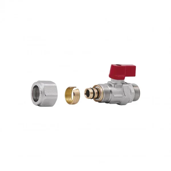 Кран кульовий обтискний Thermo Alliance Forte 16х1/2